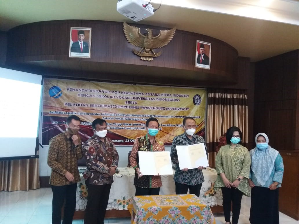 MoU Vokasi dengan ALFI dan Mitra Industri