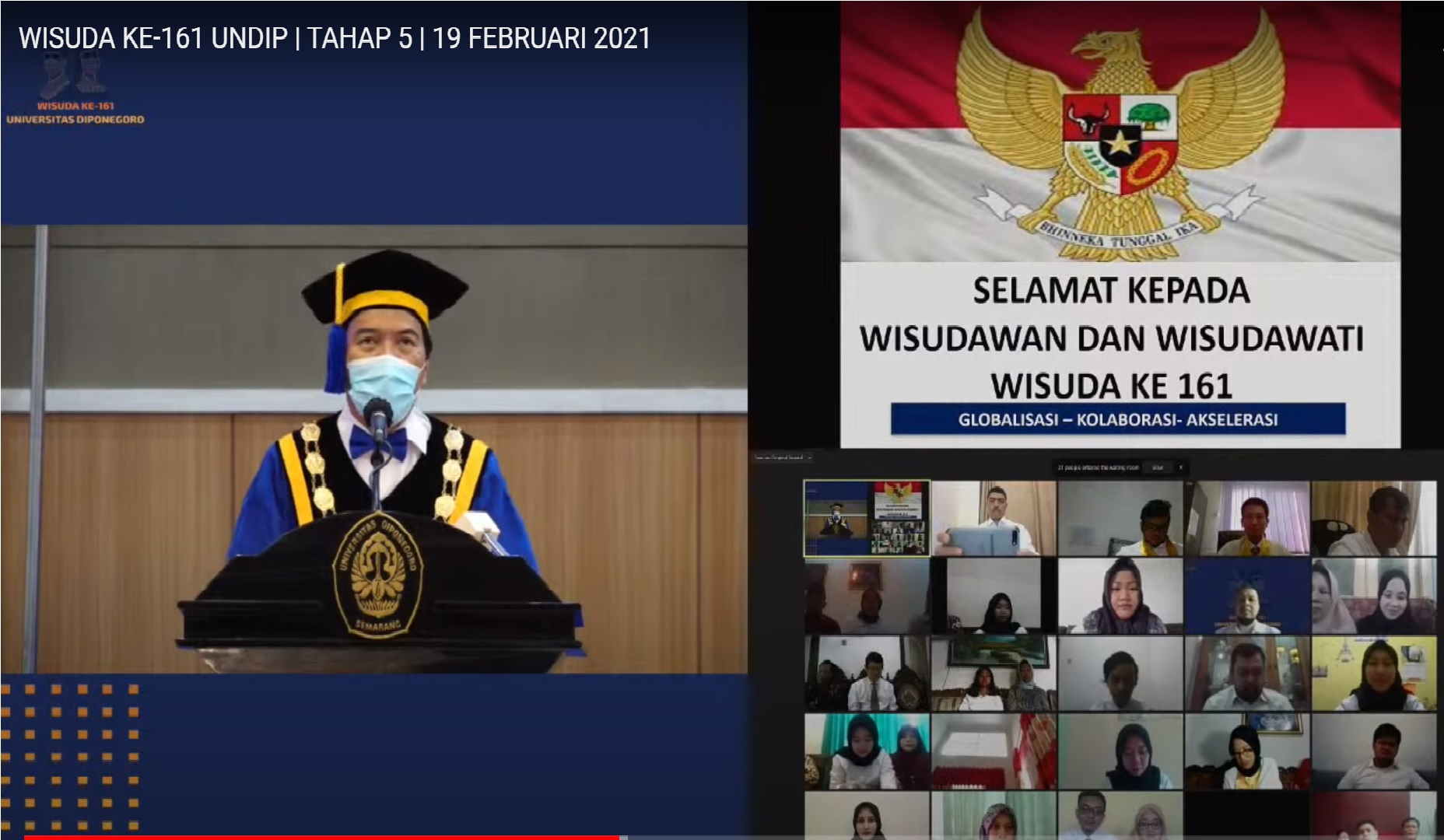 wisuda lulusan undip