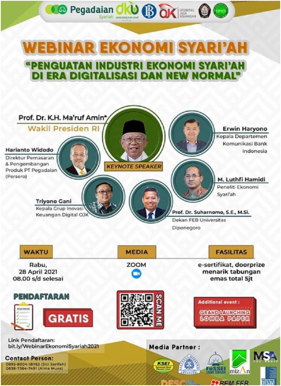 Wapres Apresiasi Studi Ekonomi Islam FEB UNDIP Angkat Digitalisasi ...