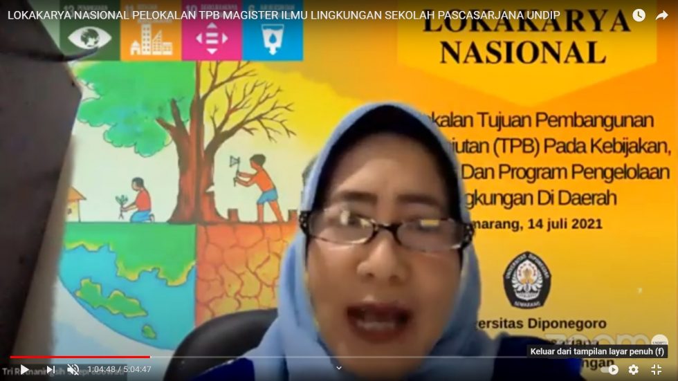 Magister Ilmu Lingkungan UNDIP Lokakaryakan Strategi Pelokalan dan