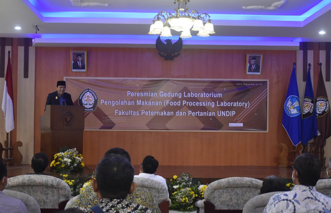 Rektor UNDIP Resmikan Laboratorium Pengolahan Makanan (Food Processing ...