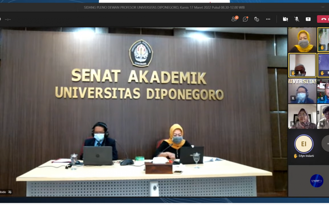 Fh Dan Feb Siap Menambah Jumlah Guru Besar Undip Universitas Diponegoro