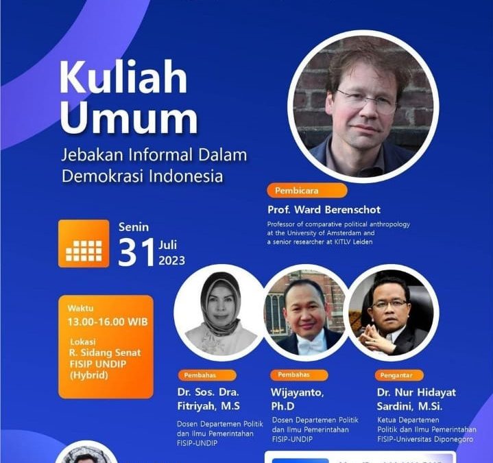 Departemen Politik Dan Ilmu Pemerintahan FISIP UNDIP Gelar Kuliah Umum ...