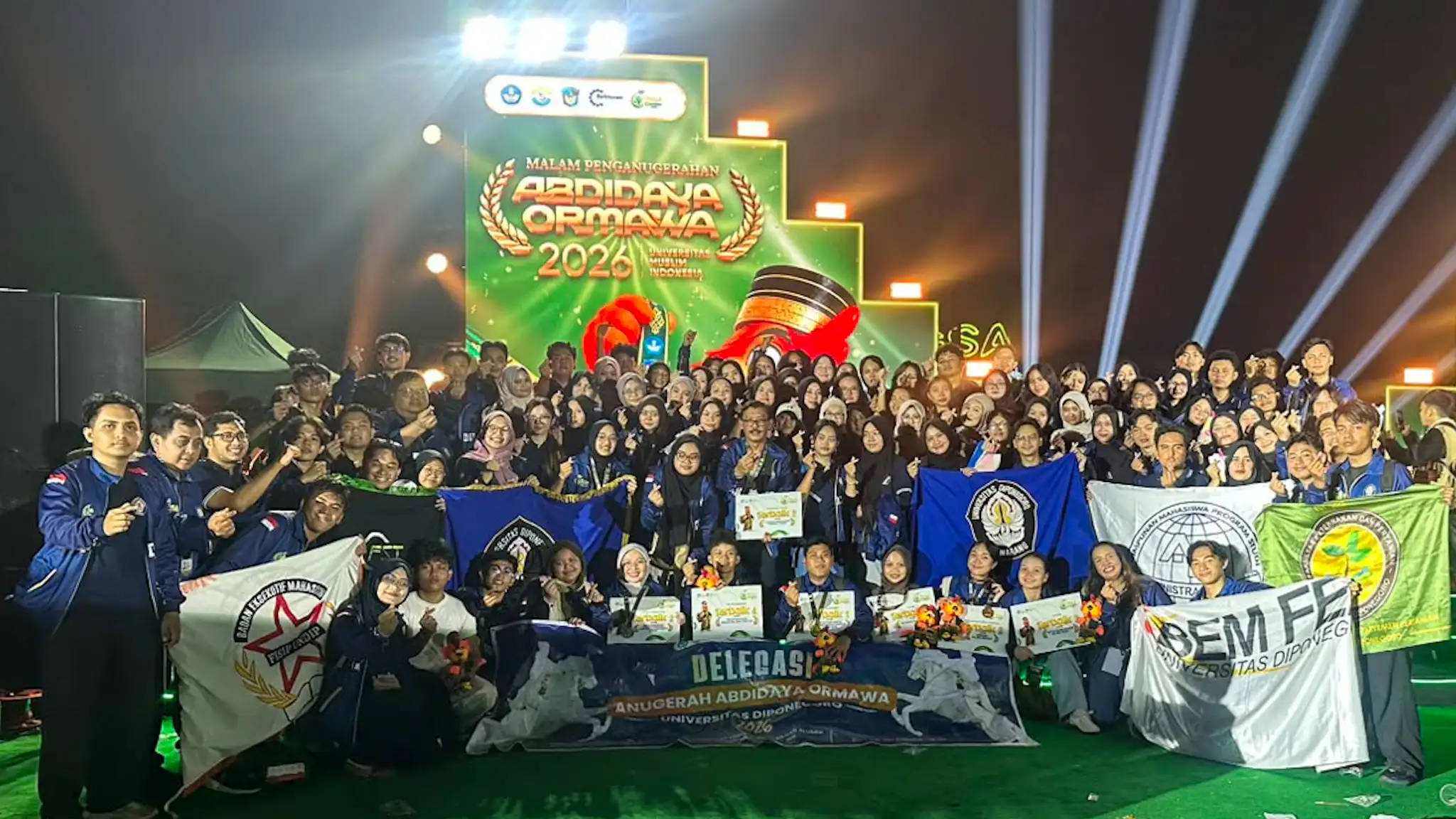UNDIP Borong 7 Penghargaan di Abdidaya Ormawa 2026